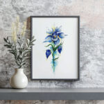 Картина «Водосбор»