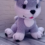 Вязаная собачка