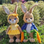 вязаный Кролик