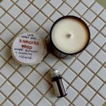 Свеча, которая пахнет ванилью и сливками