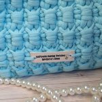 Лазурный клатч