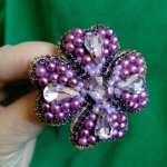 Брошь Цветок