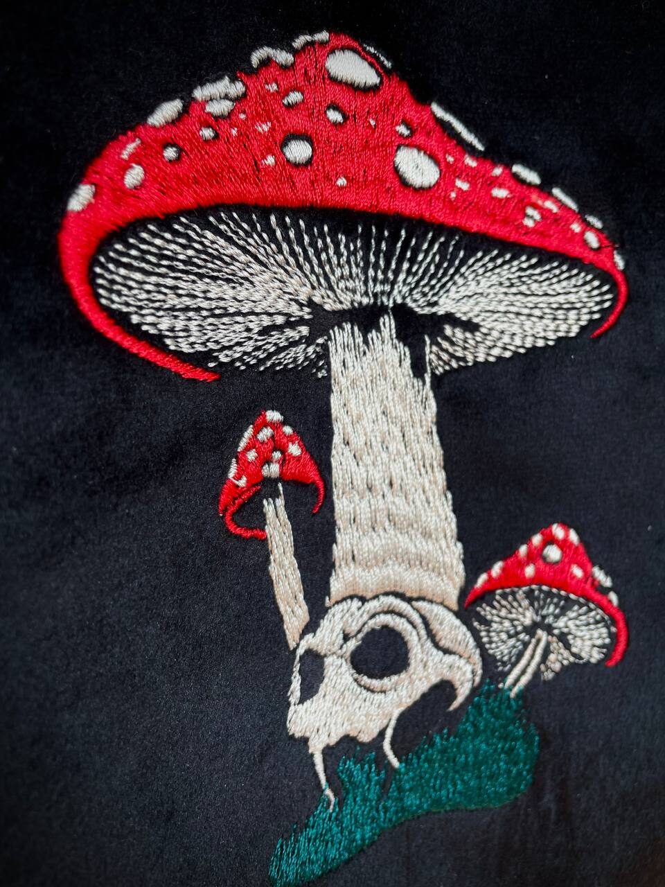 Сумка с фермуаром «Мухомор»