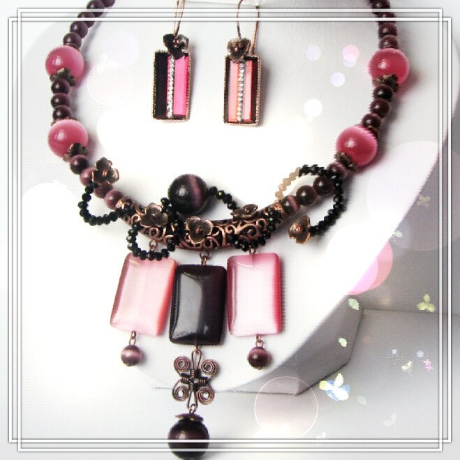 Комплект с «кошачьим глазом»