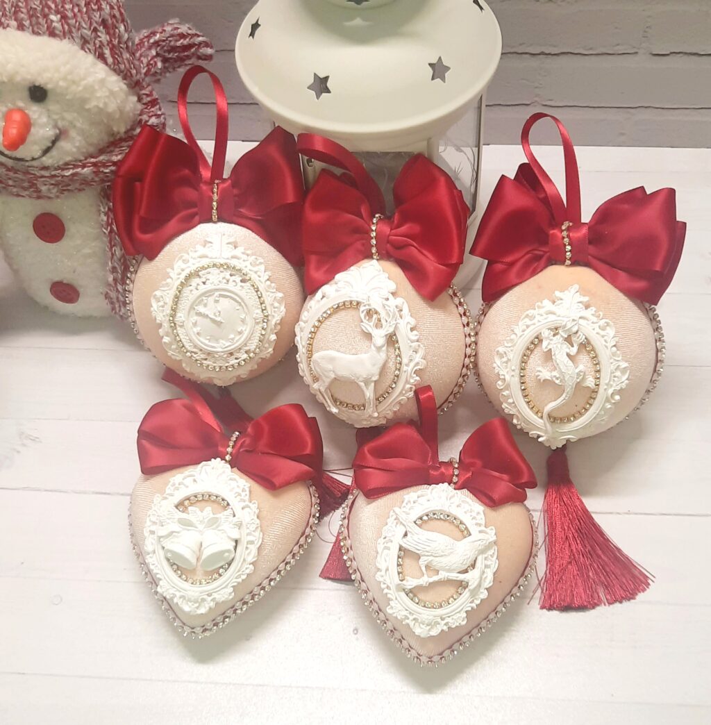 Ёлочные игрушки ручной работы