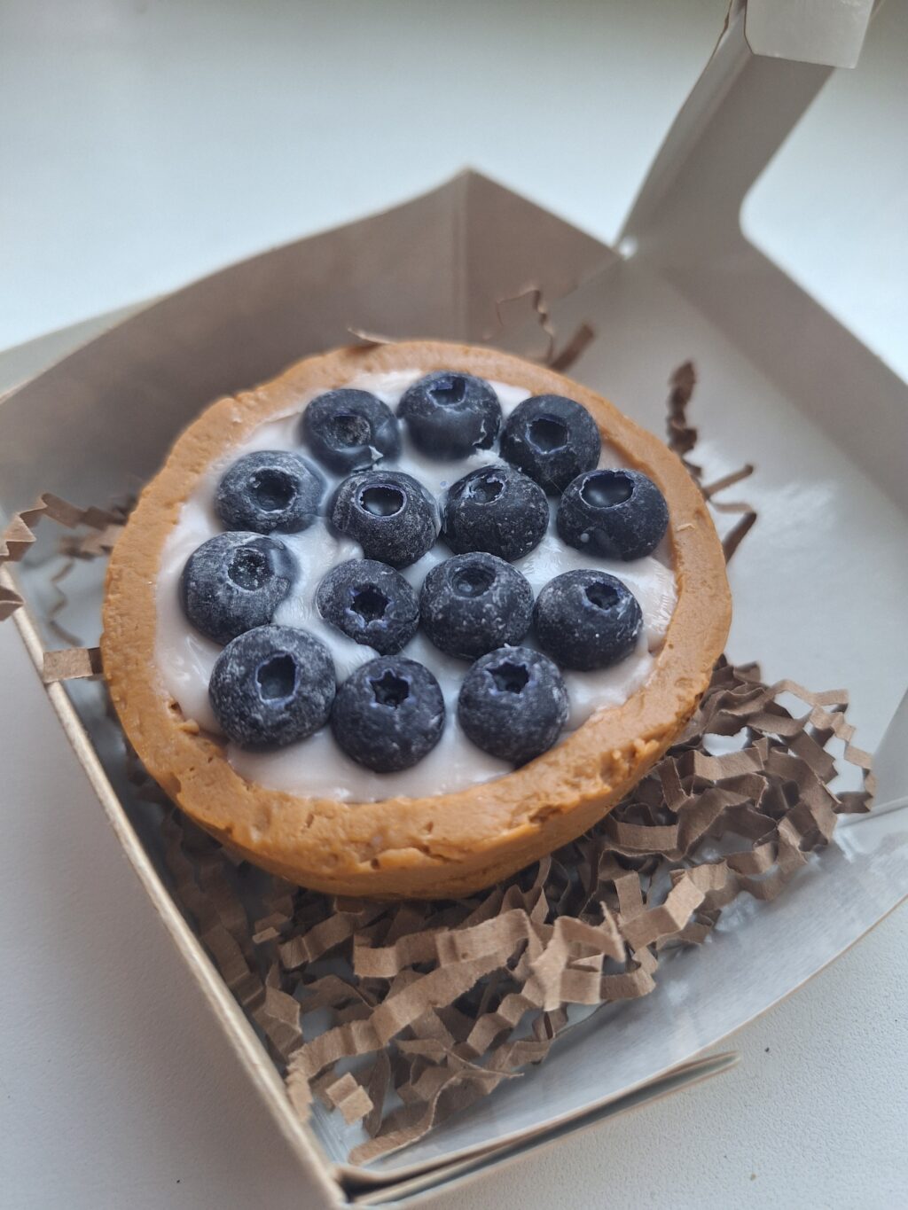 Мыло «Песочный тарт с черникой»