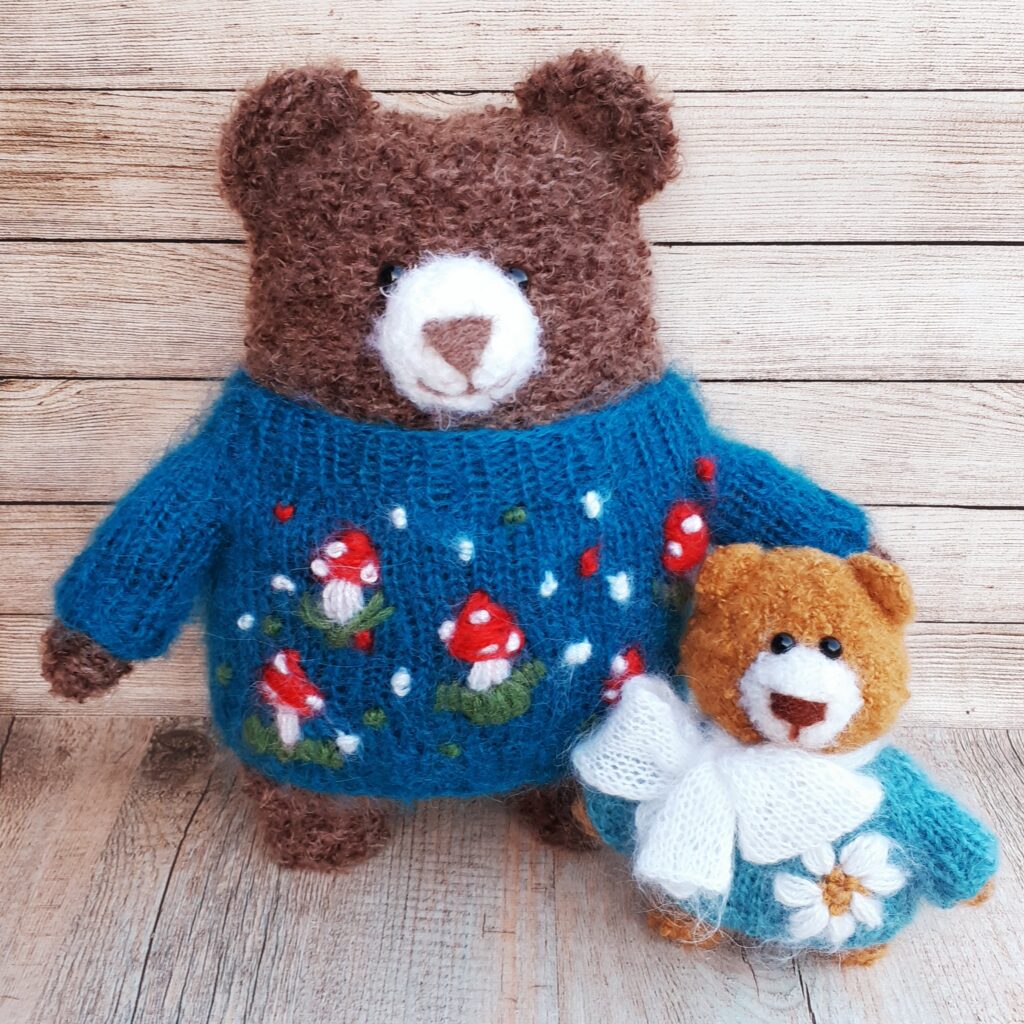 Вязаные игрушки Татьяны Борисовой спицами