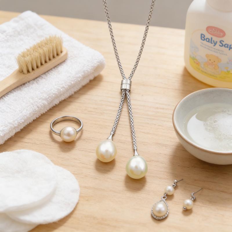 Как почистить серебряные украшения с жемчугом: бережная инструкция для дома