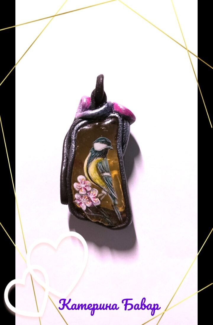Кулон «Синичка»