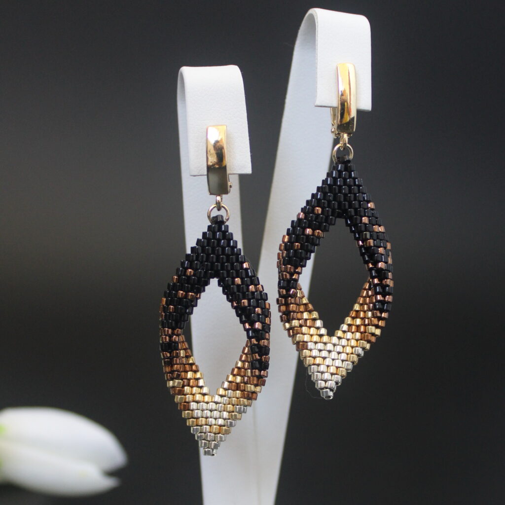 Серьги женские легкие, с английским замочком