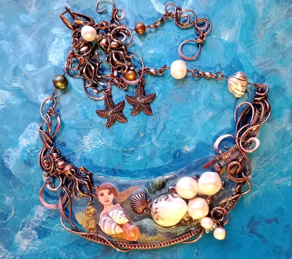 Колье и серьги «Жемчуга для Серены»