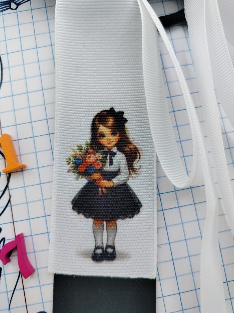 Бант-стример для волос.