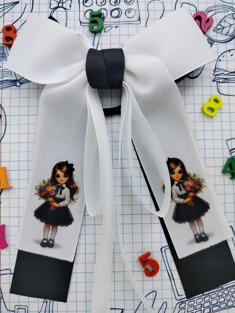 Бант-стример для волос.