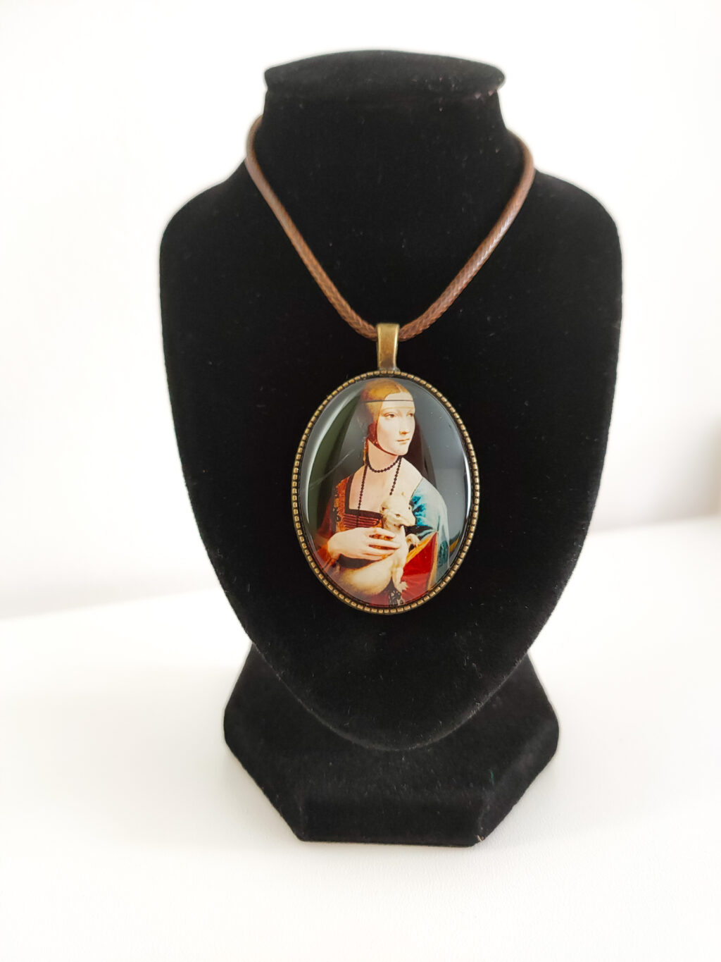 Кулон-подвеска «Дама с гороностаем»