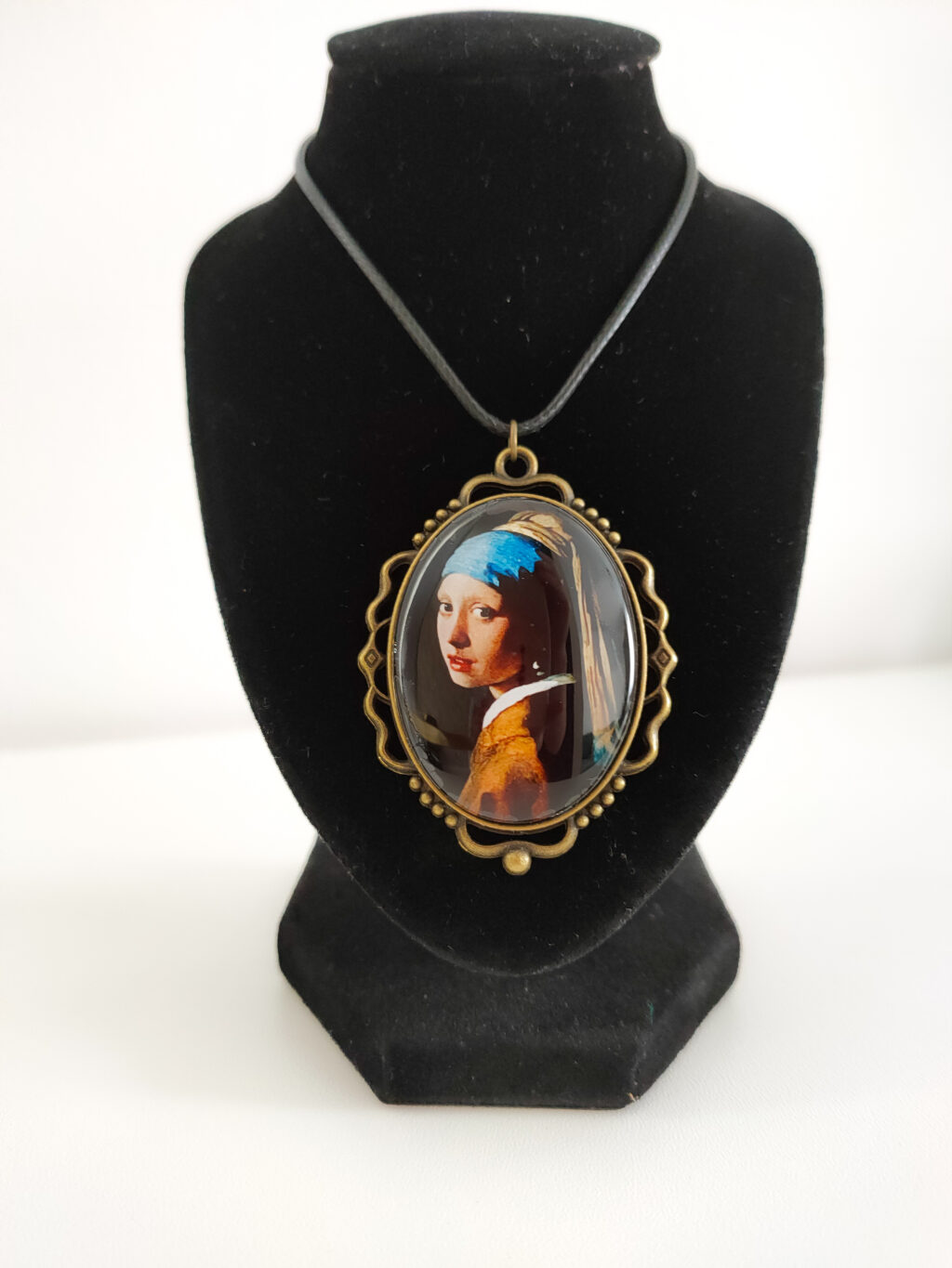 Кулон-подвеска «Девушка с жемчужной сережкой»