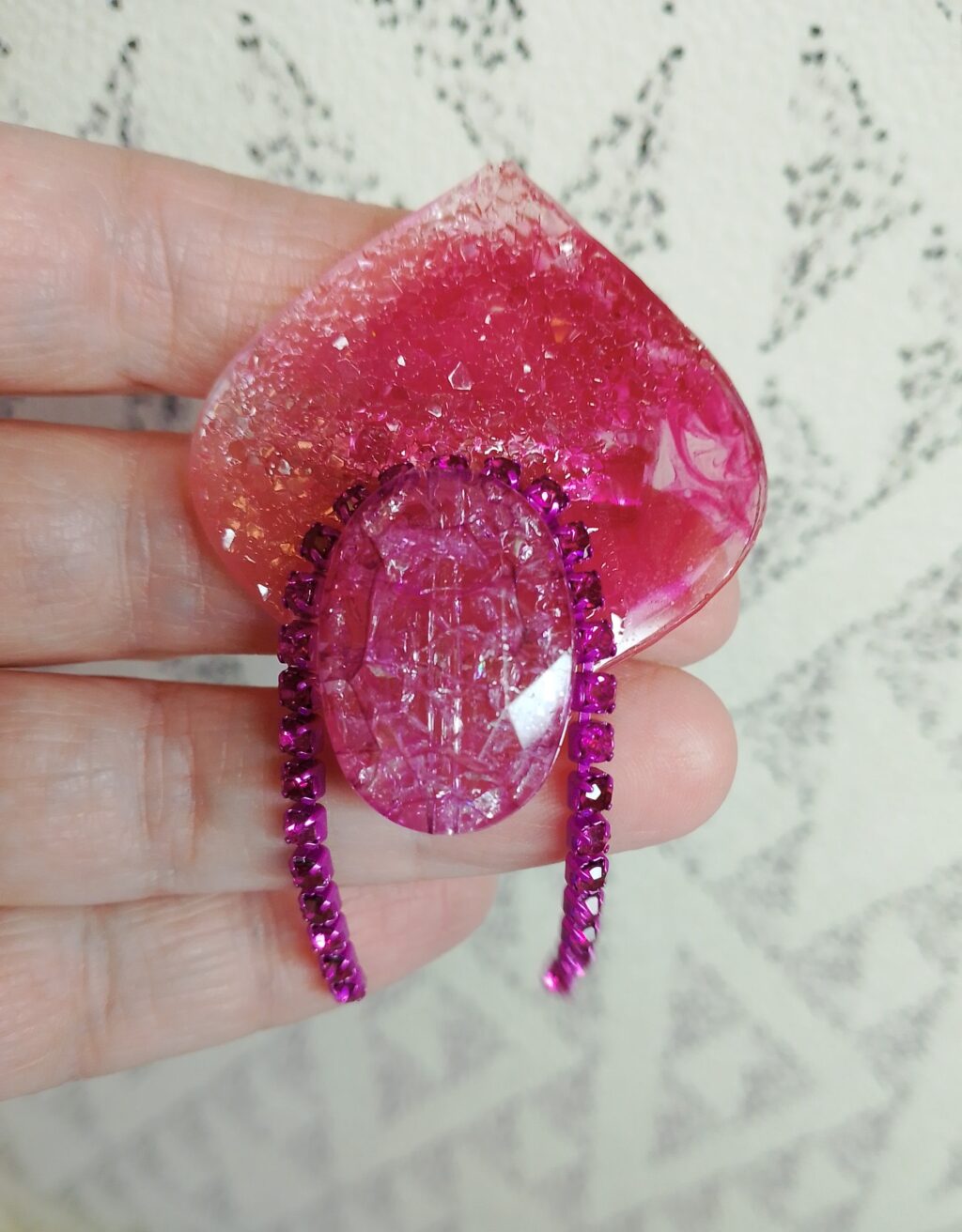 Брошь Красотка в кокошнике