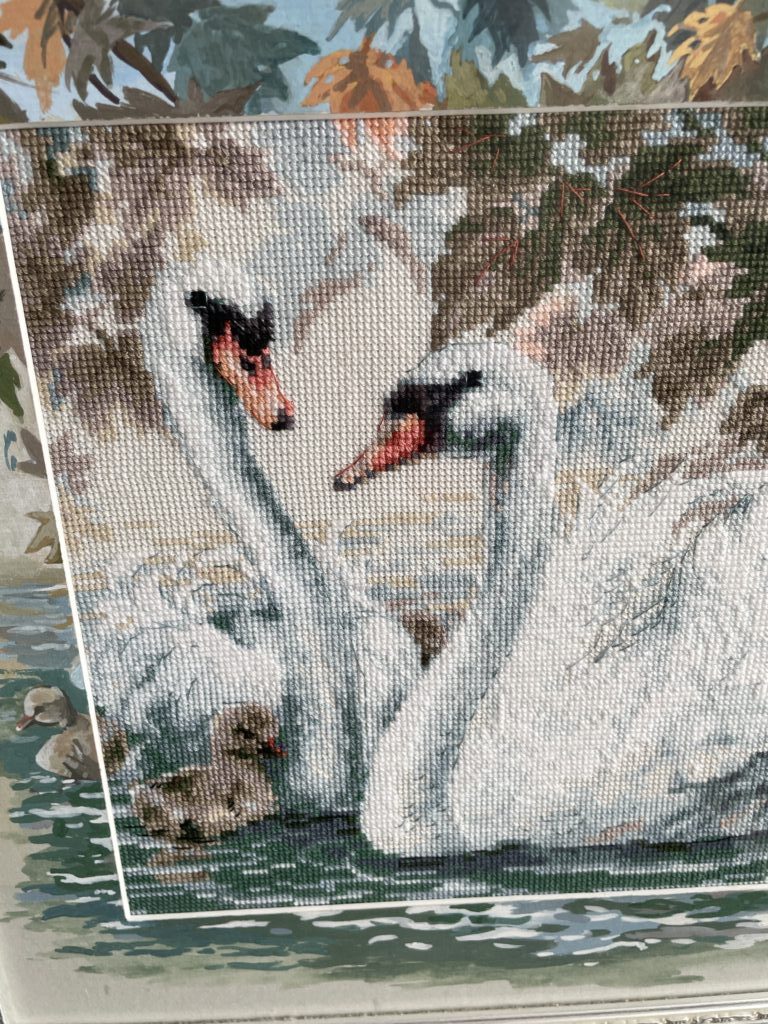 Картина Лебеди