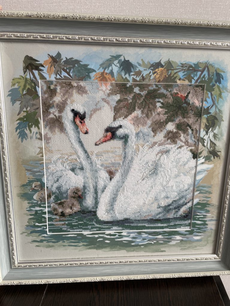 Картина Лебеди