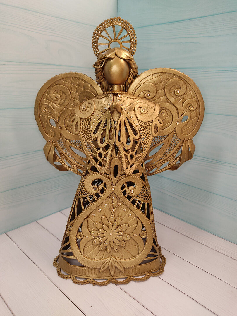 Ажурный Ангел. Светильник