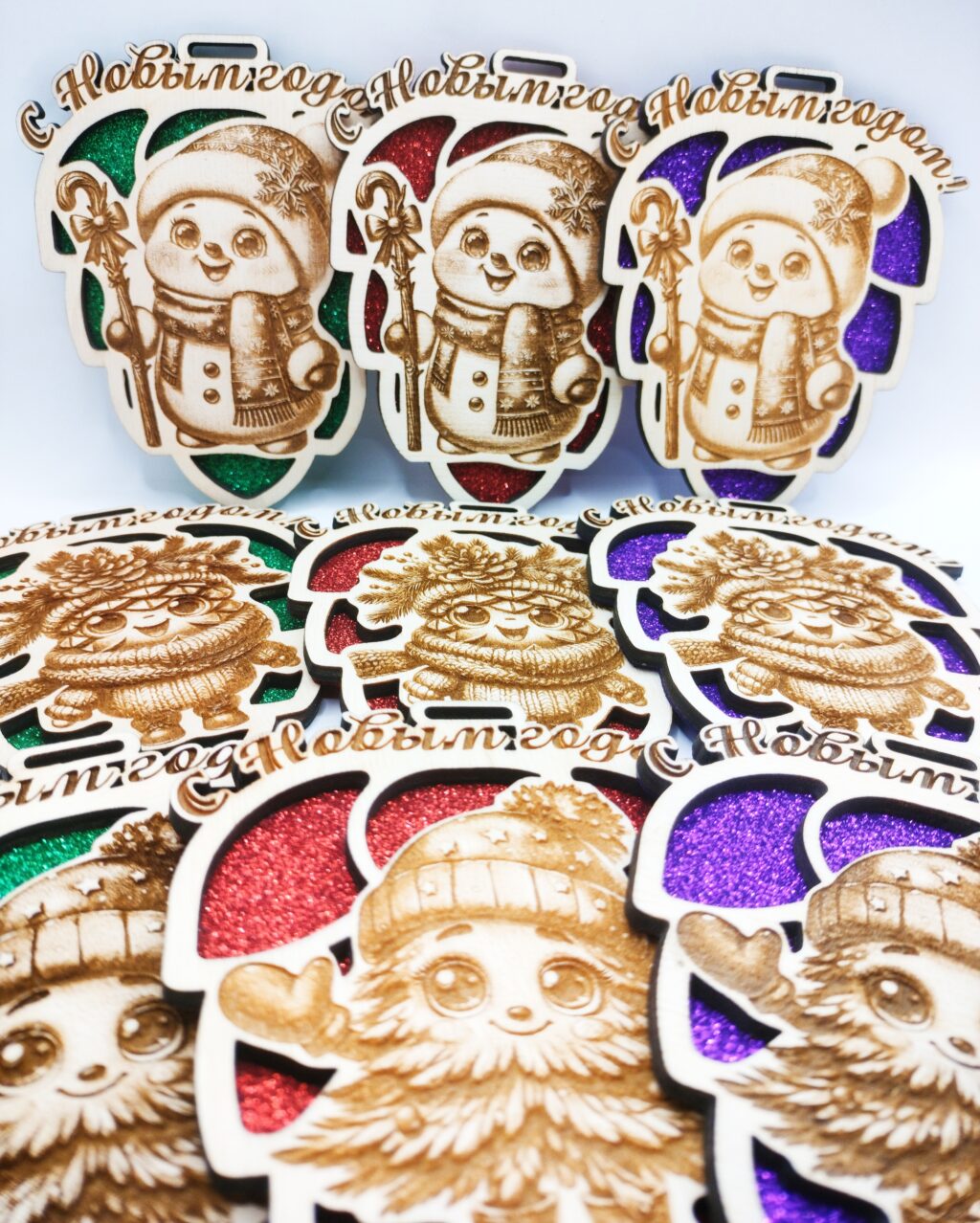 Новогодние игрушки «Шишечки»