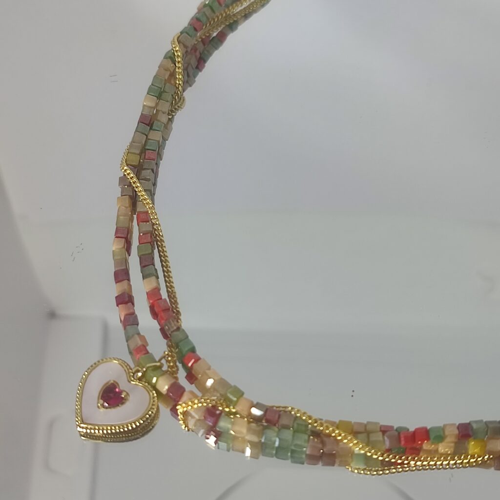 Чокер фарфоровый