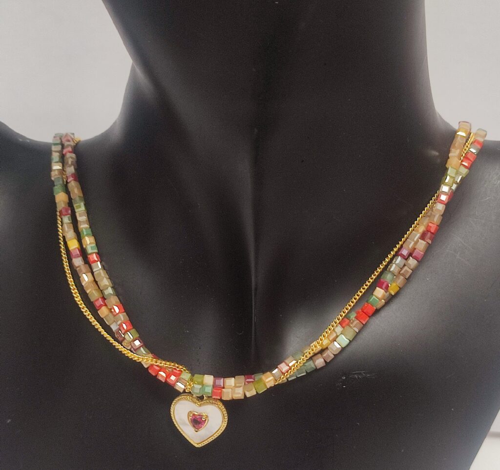 Чокер фарфоровый