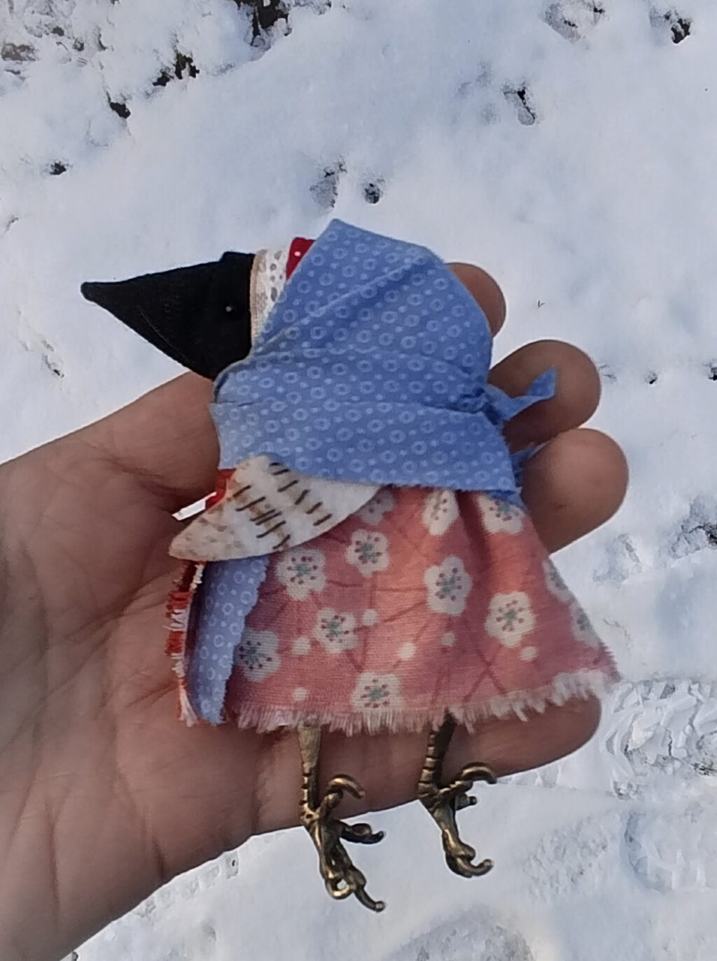 Броши сова и вороны