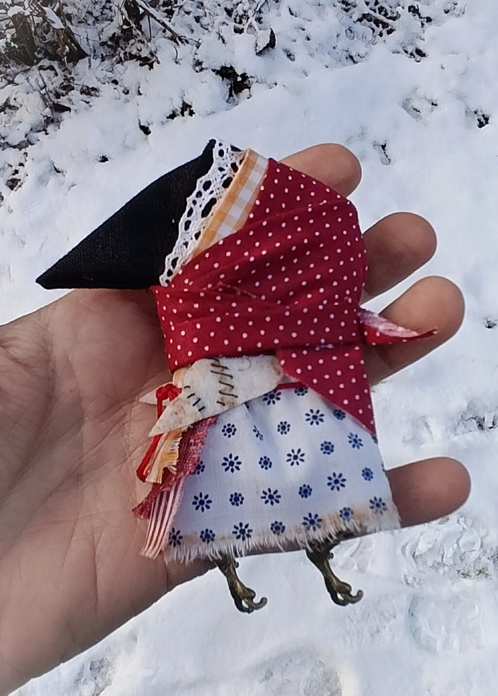 Броши сова и вороны