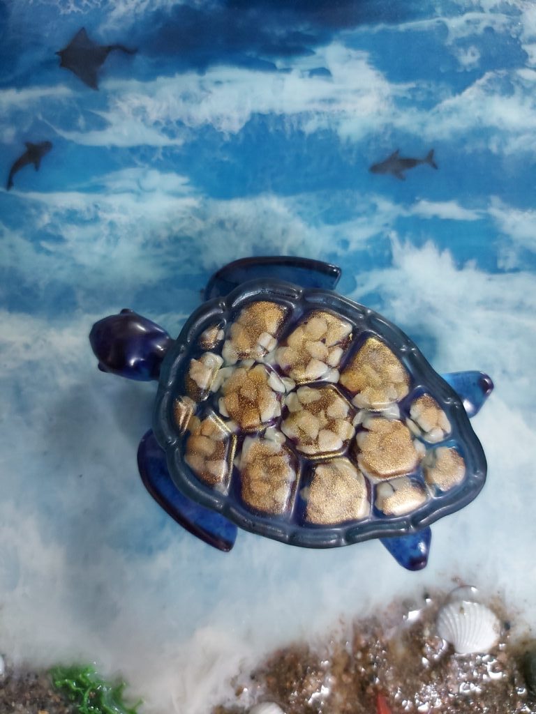 Шкатулка «черепашка»