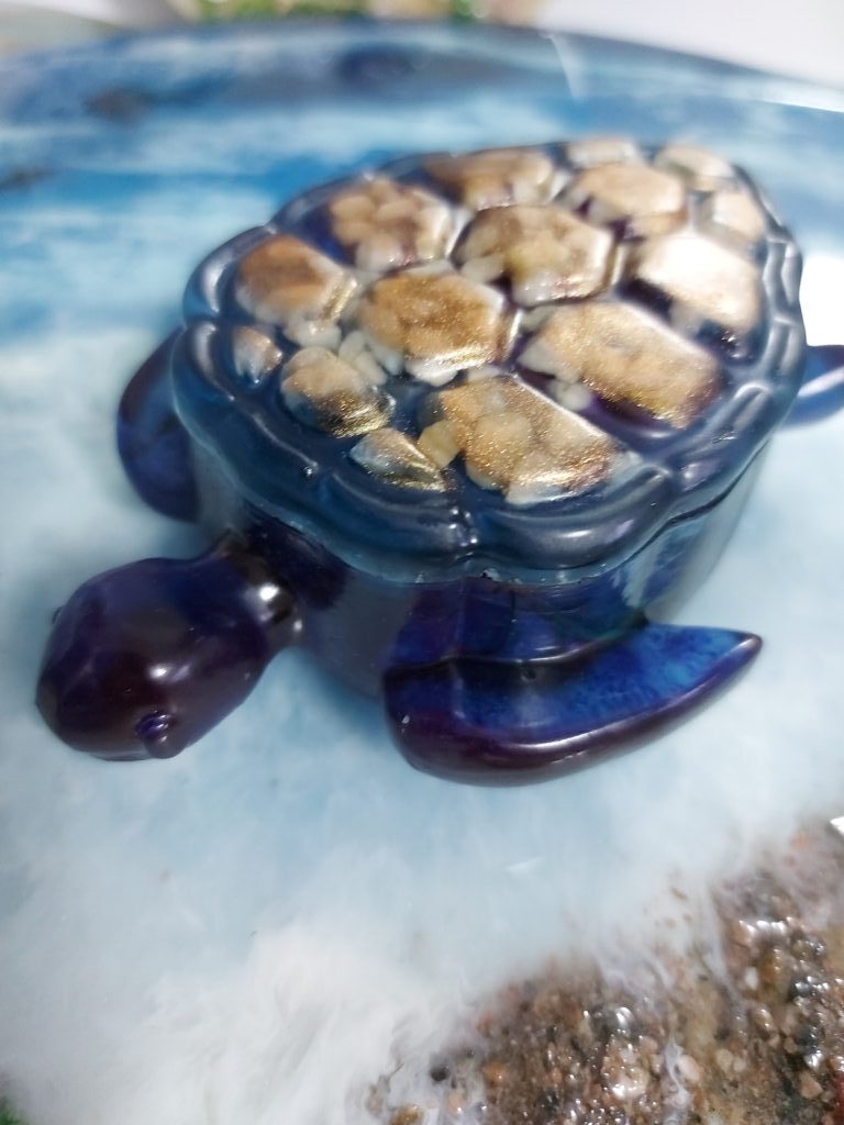 Шкатулка «черепашка»