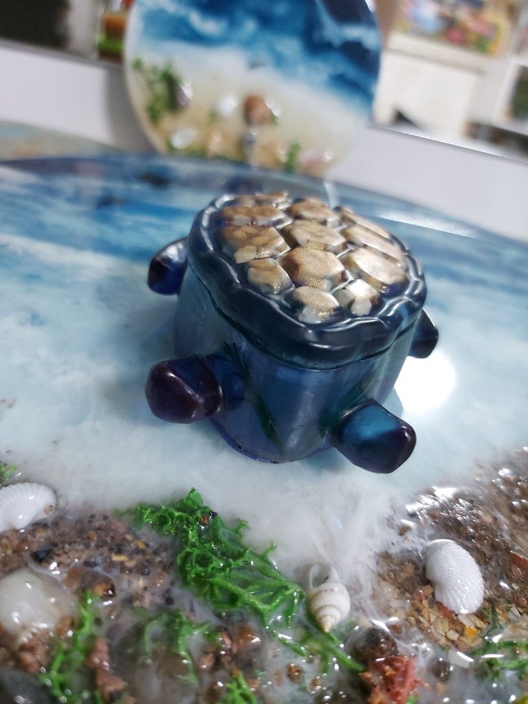 Шкатулка «черепашка»