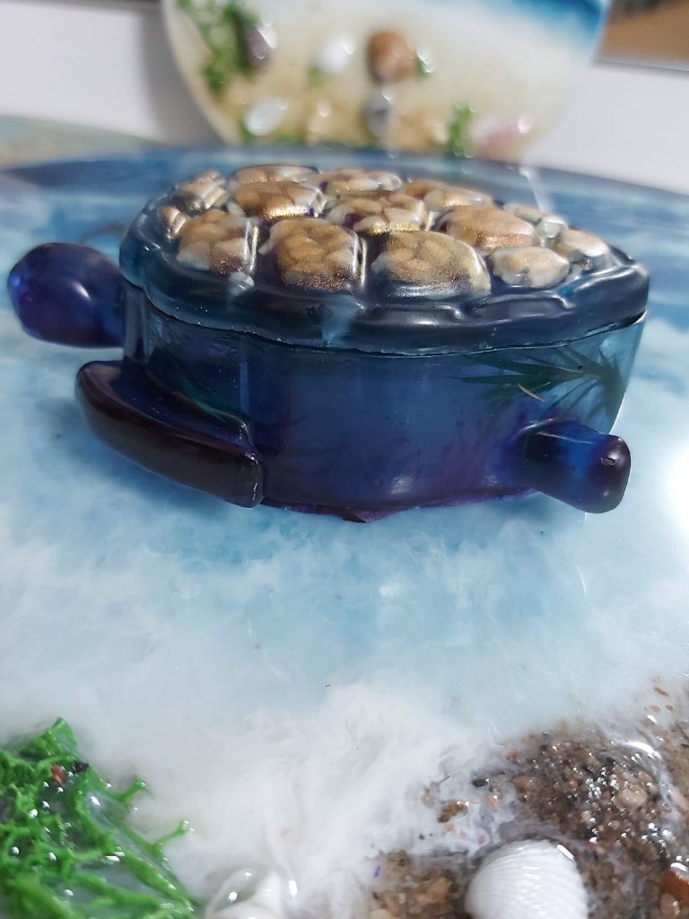 Шкатулка «черепашка»