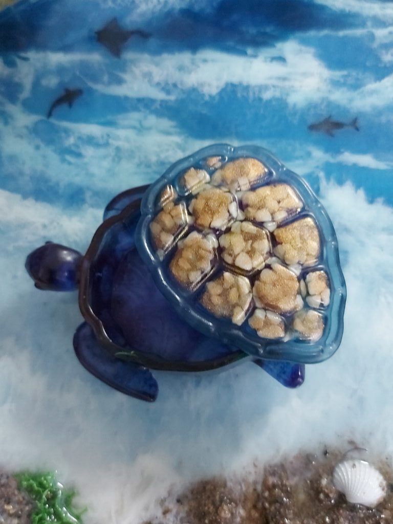 Шкатулка «черепашка»