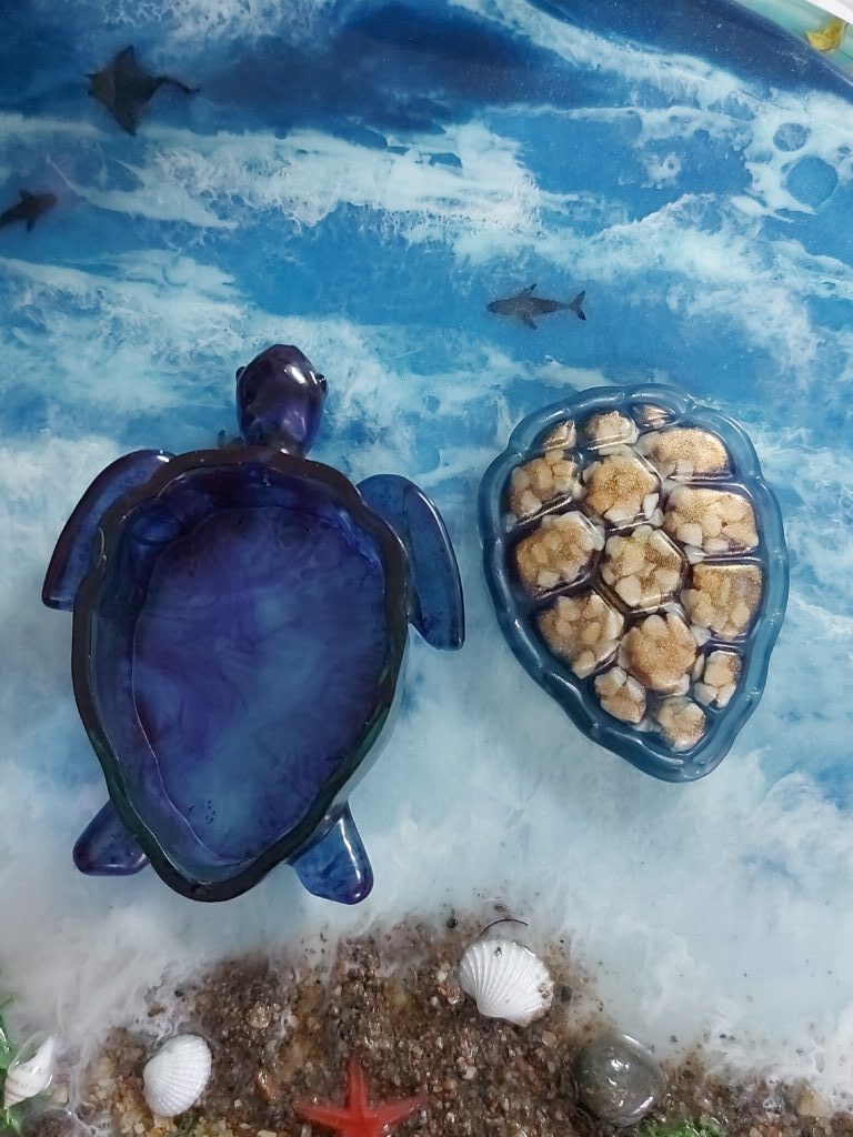 Шкатулка «черепашка»