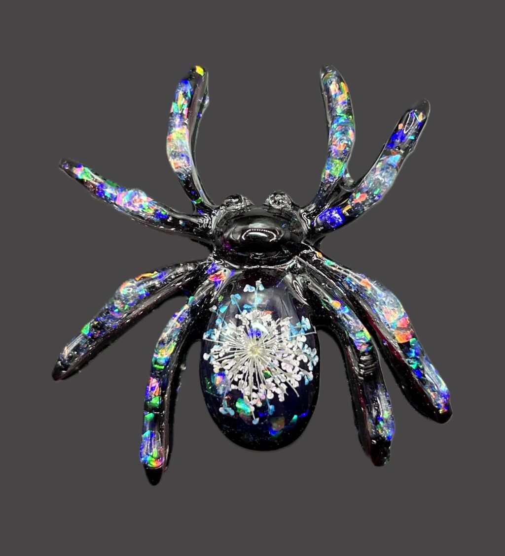 Брошь Паук ДРАКУЛА.