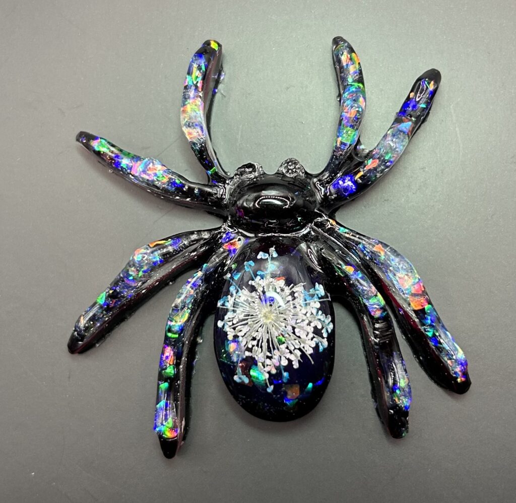Брошь Паук ДРАКУЛА.