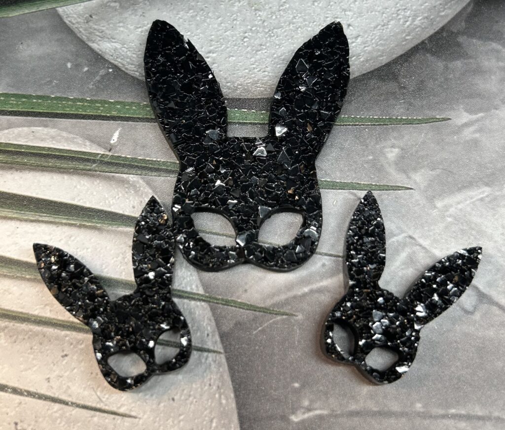 Набор украшений брошь, серьги МАСКА.