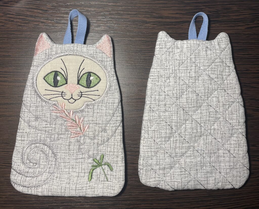 Прихватки котики