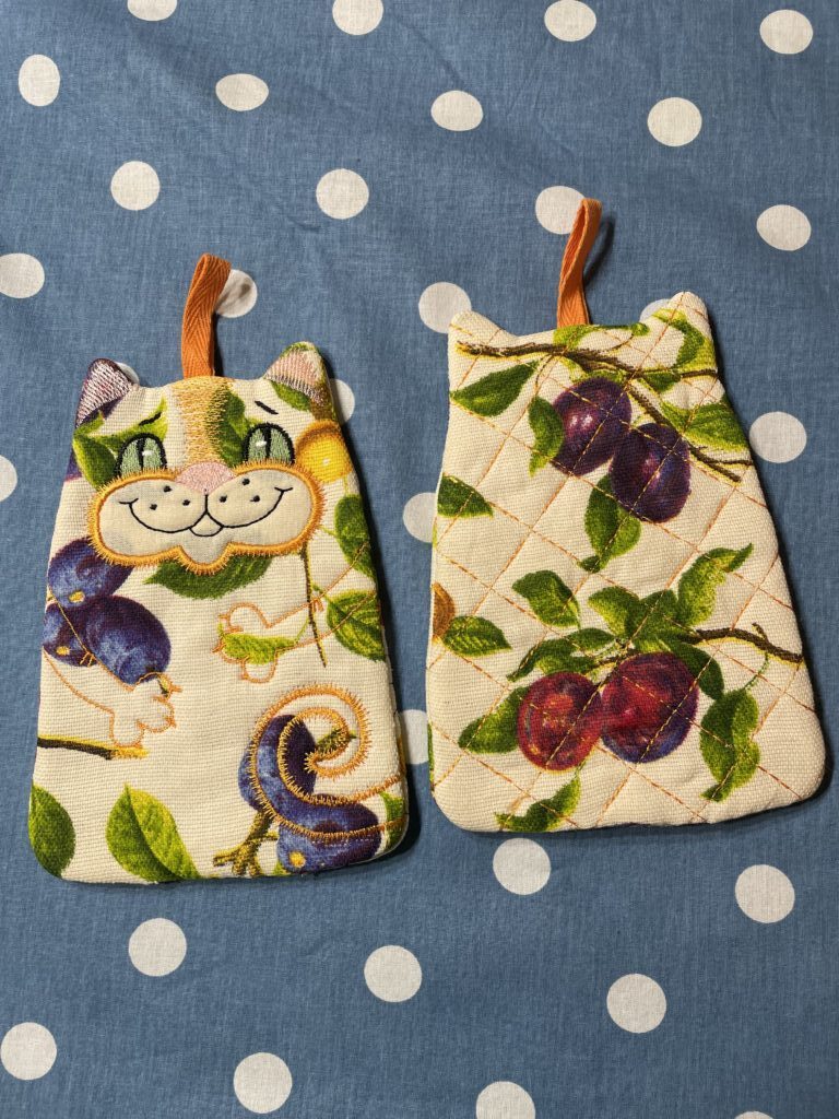 Прихватки котики