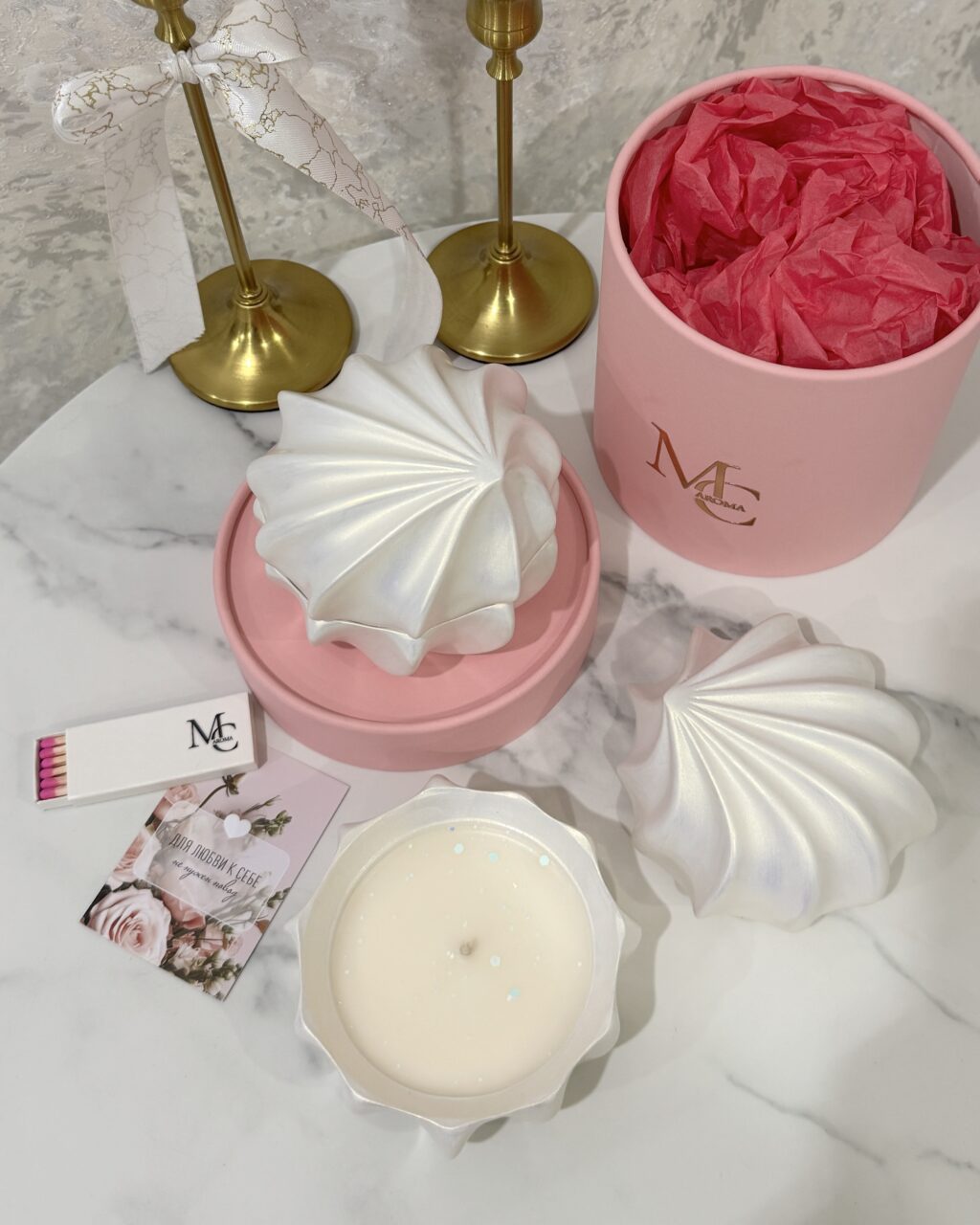 Свеча зефир «Зефирка»