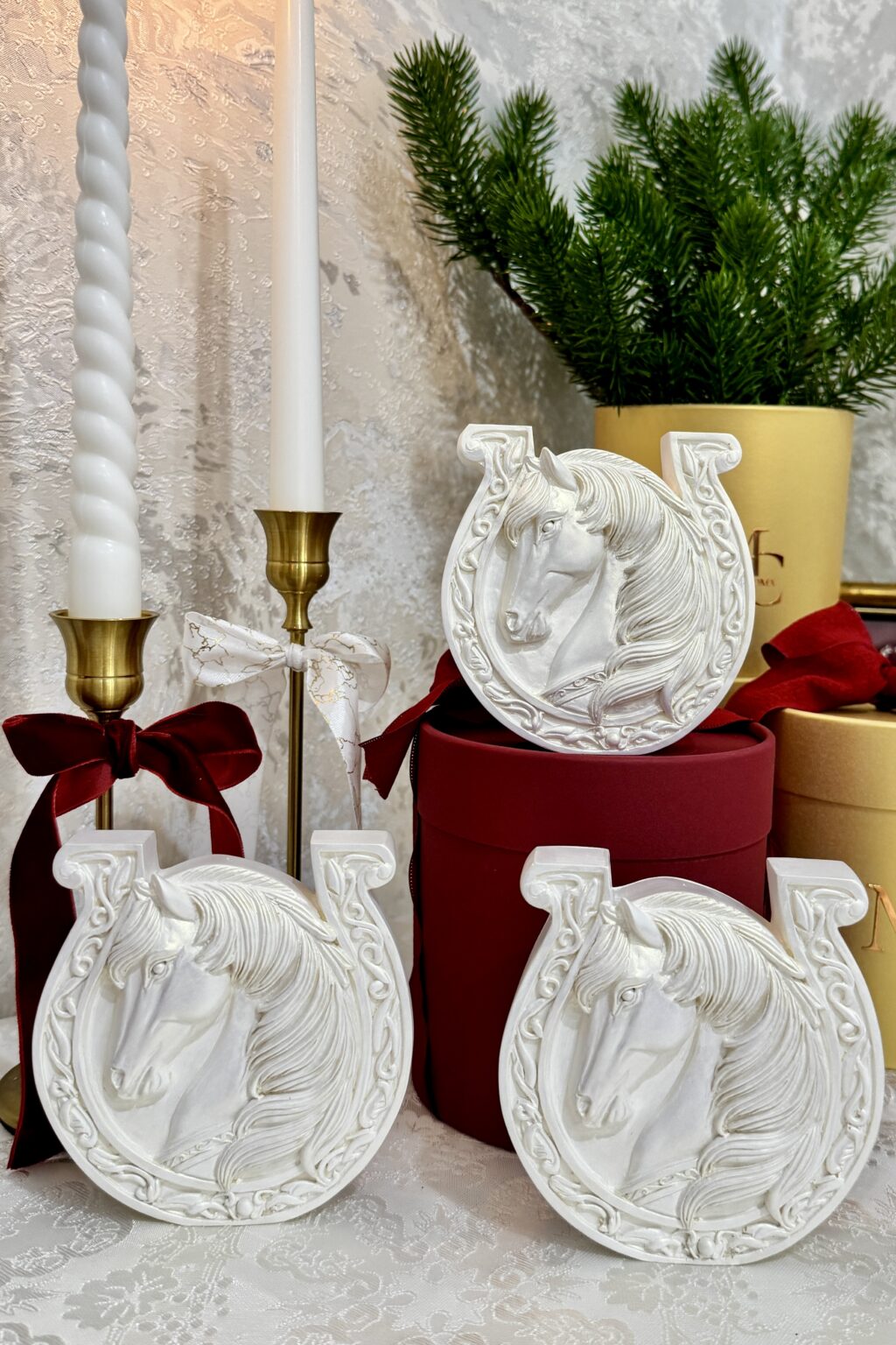 Сувенир «Лошадь с подковой»