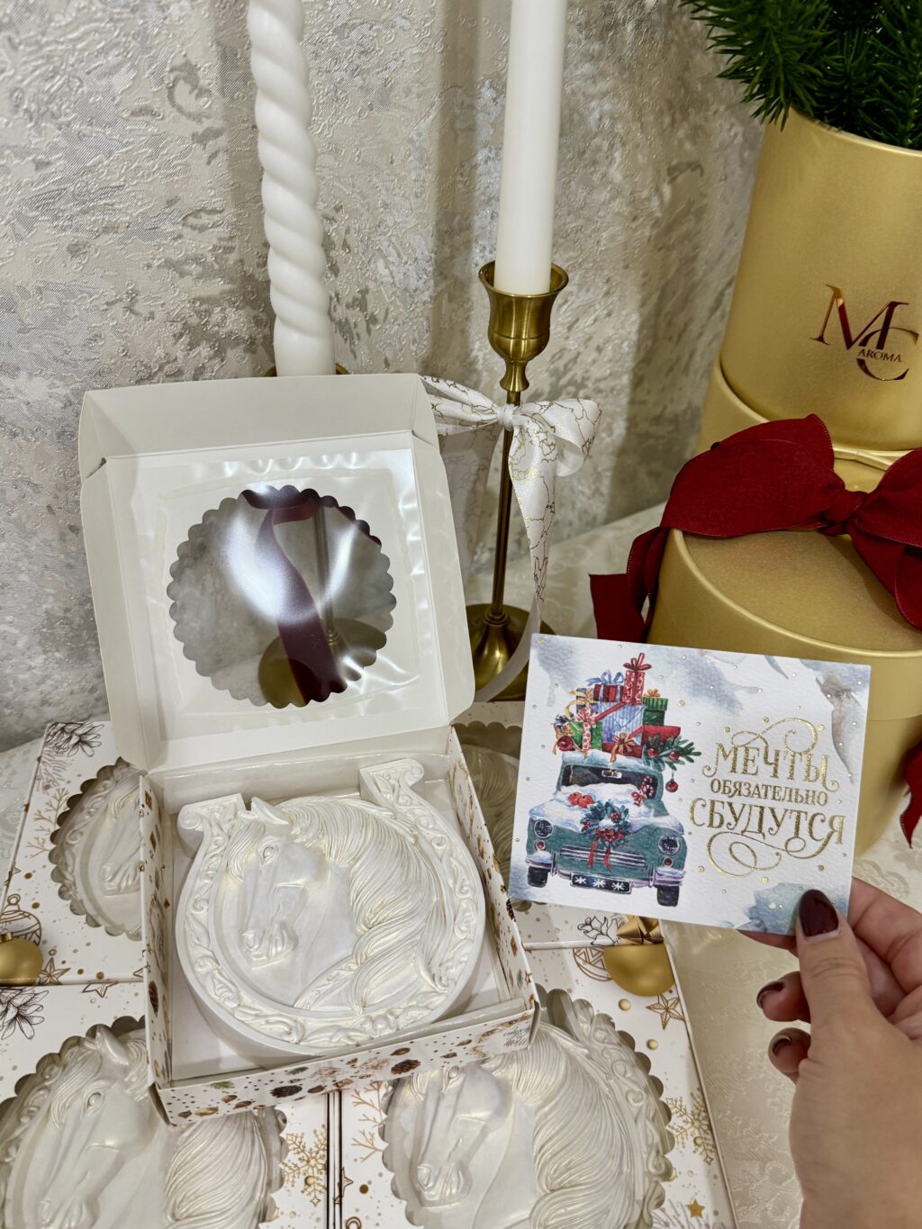 Сувенир «Лошадь с подковой»