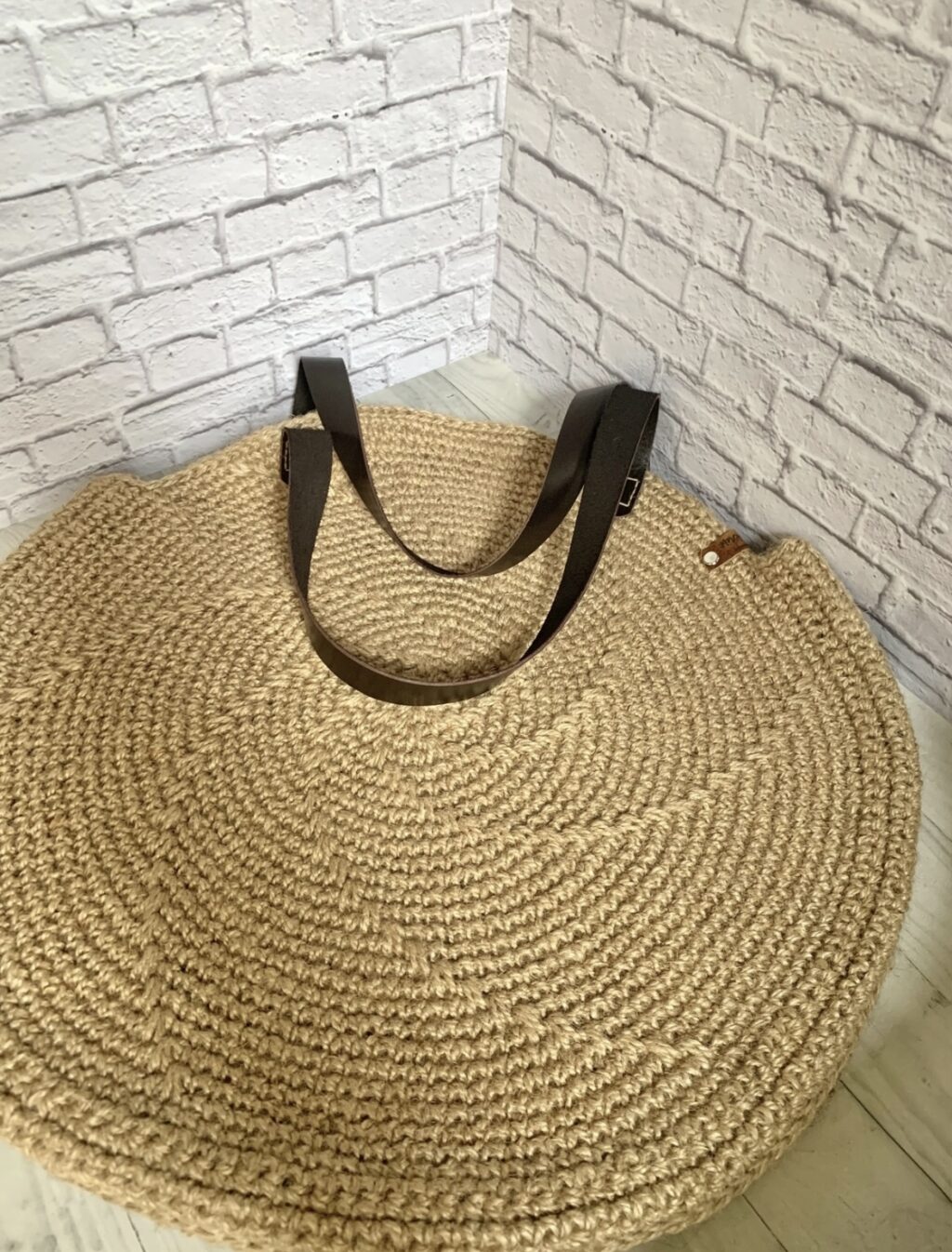 шоппер из джута ЛЕТНЯЯ ФАНТАЗИЯ