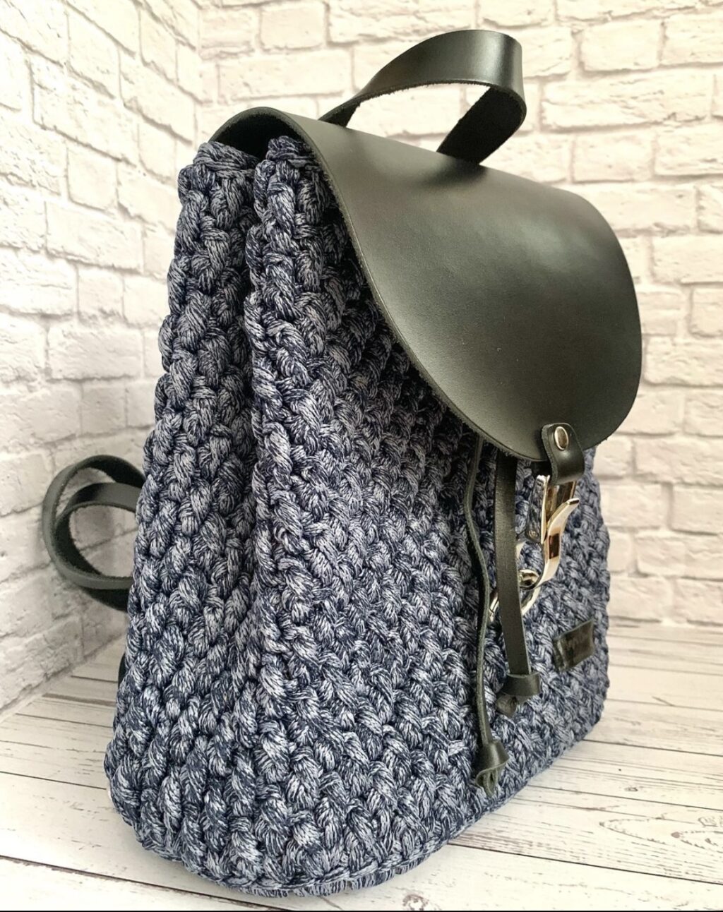 рюкзак из шнура