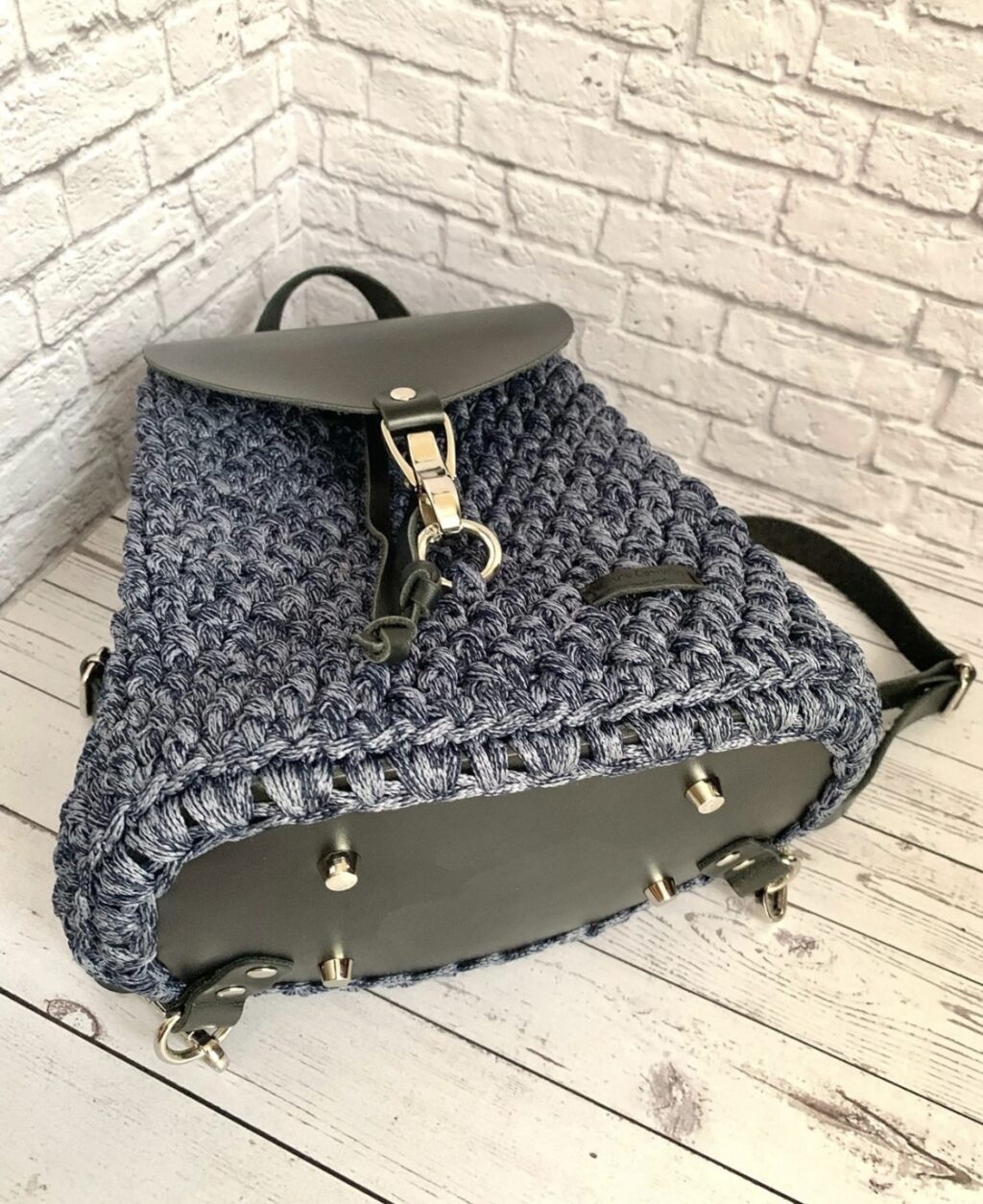 рюкзак из шнура
