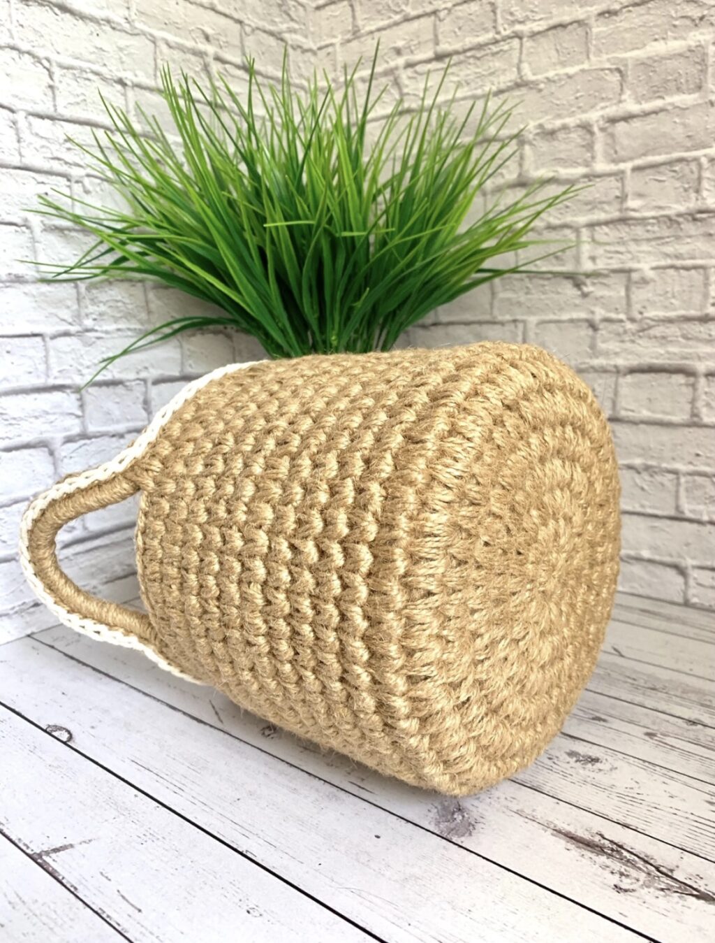 КОРЗИНА интерьерная из джута