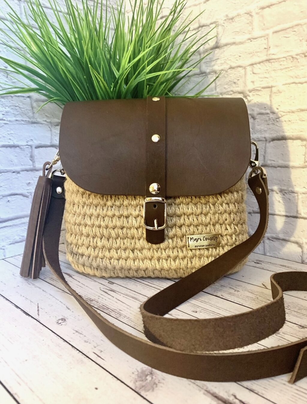 сумка из джута