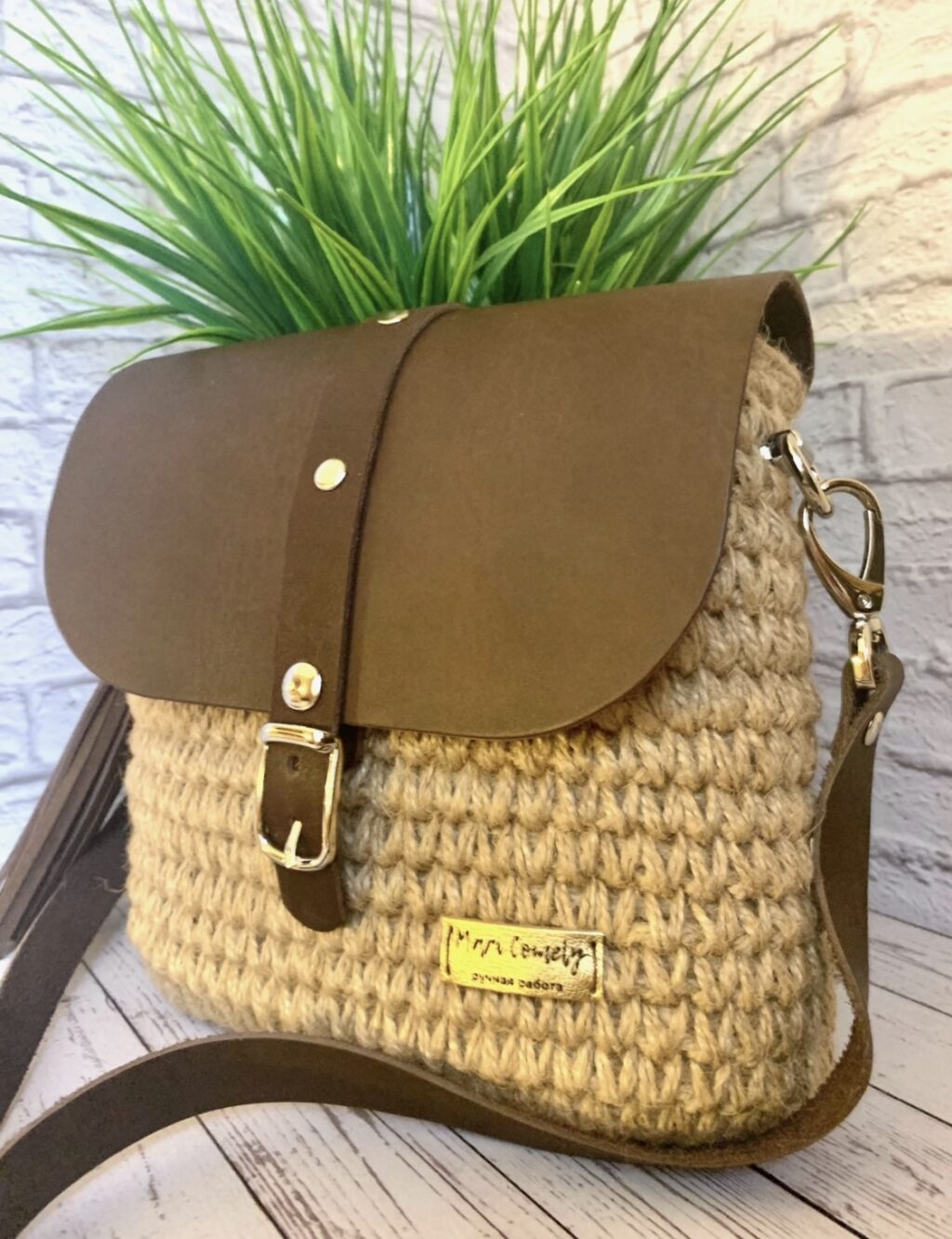 сумка из джута
