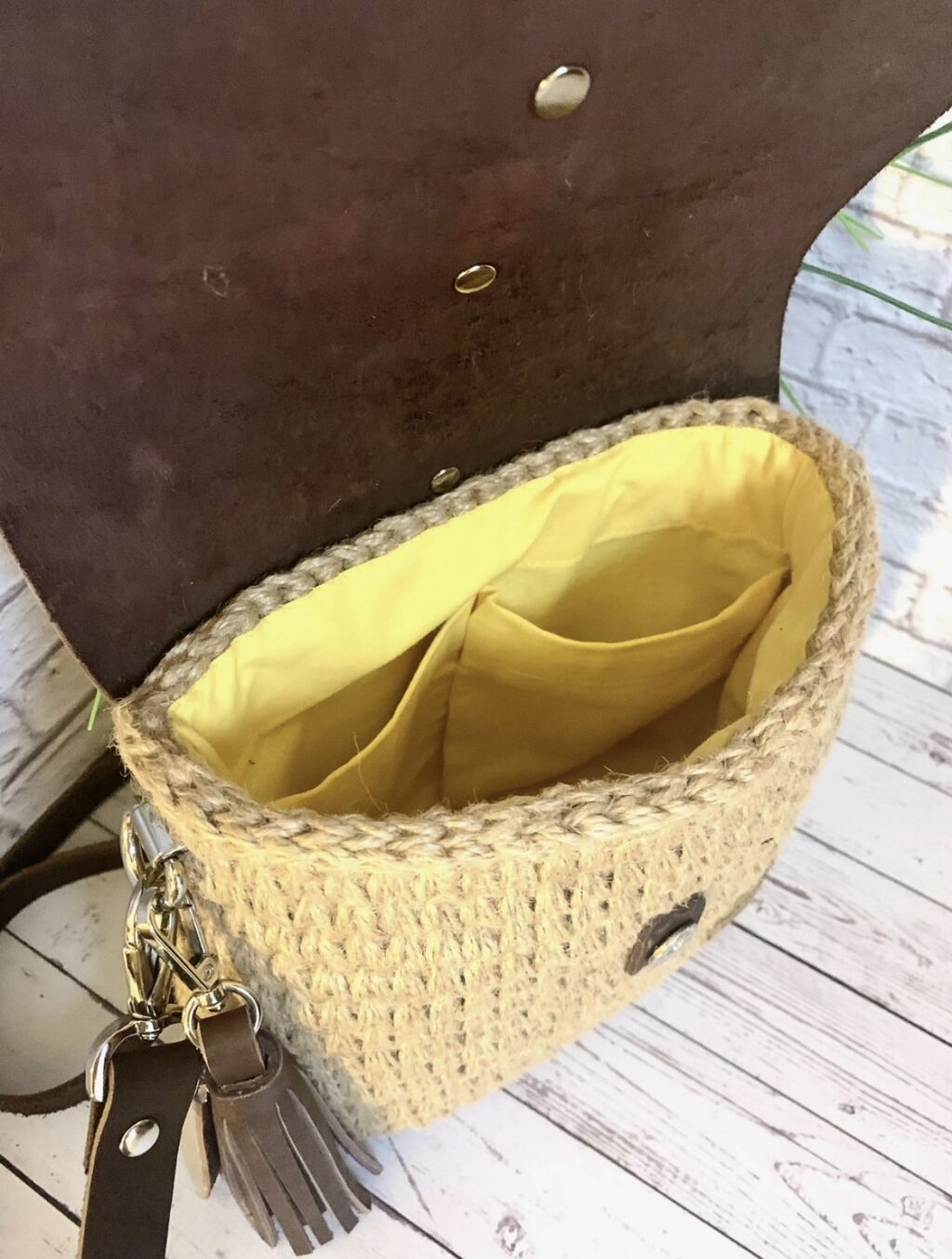 сумка из джута