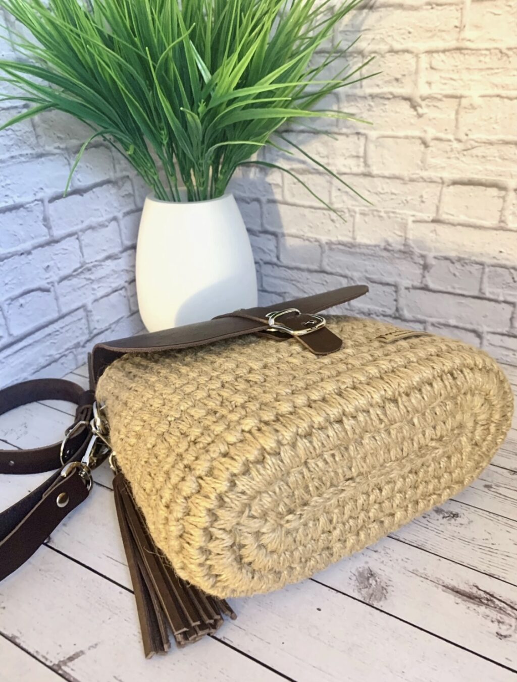 сумка из джута